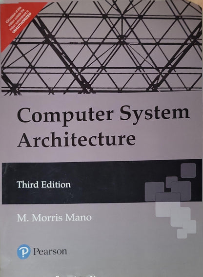 Computer System Architecture By M. Morris Mano