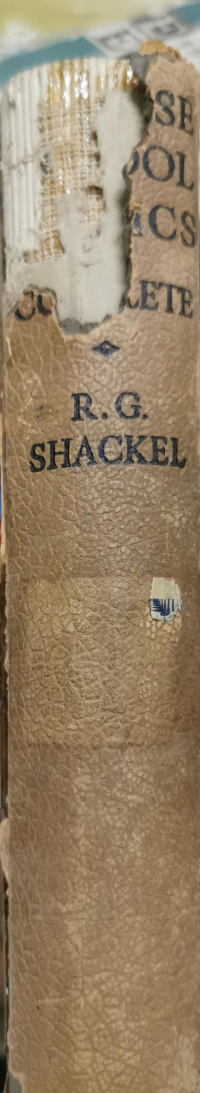 Concise School Physics By R. G. Shackel