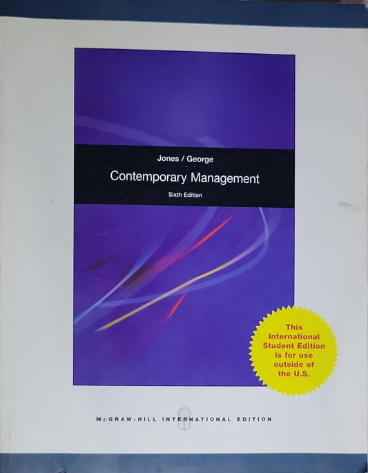 Contemporary Management: Sixth Edition
