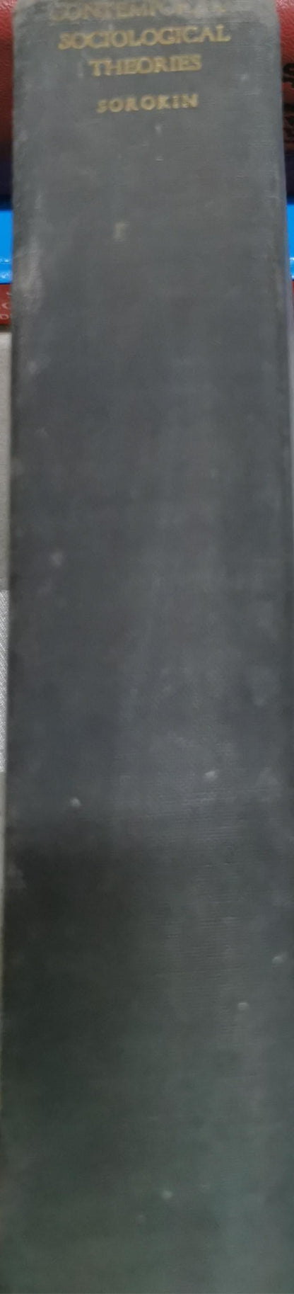 Contemporary Sociological Theories By Pitirim Sorokin