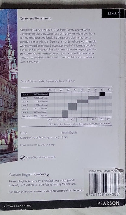 Crime and Punishment: (Pearson English Readers, Level 6)