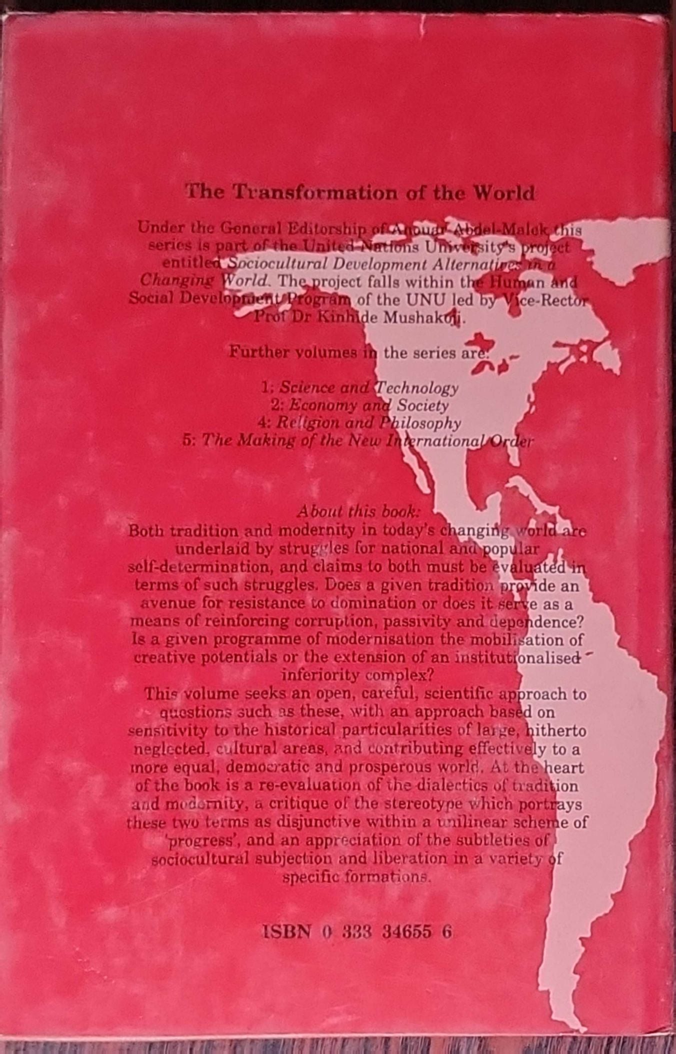 Culture and thought: Volume 3: The Transformation of the World