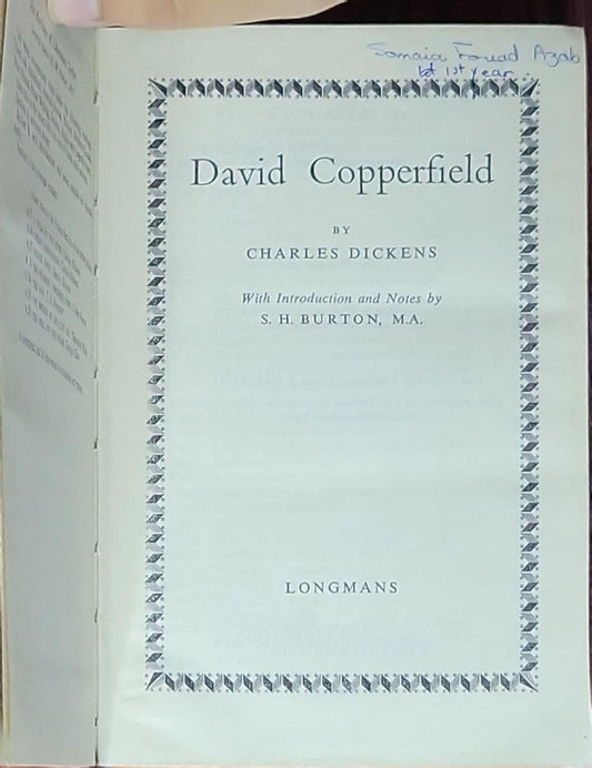 David Copperfield: Charles Dickens (Heritage of Literature Series)