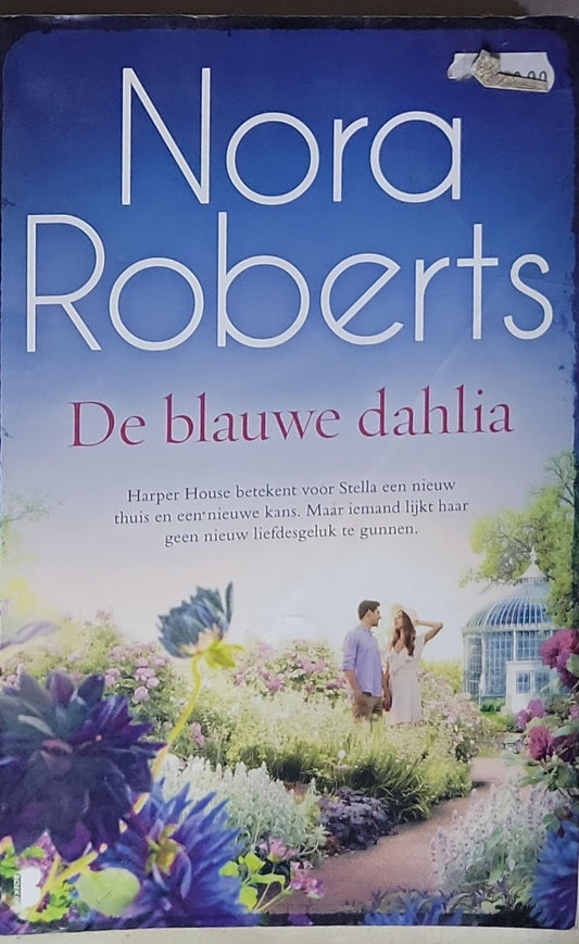 De blauwe dahlia