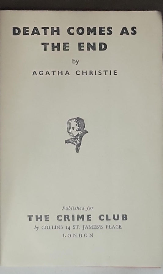 Death Comes as the End