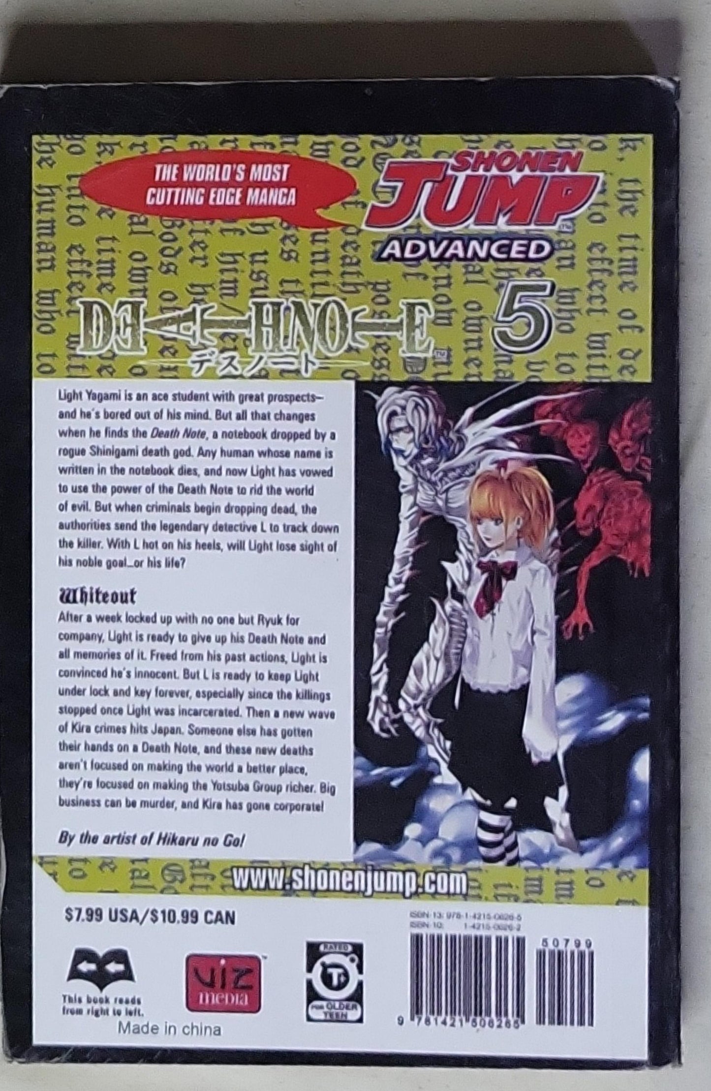 Death Note: Vol. 5 (Shonen Jump Advanced)