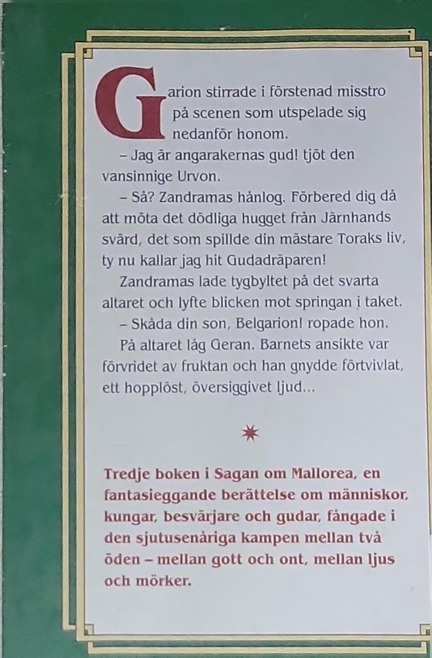 Demonen i Karanda: Tredje boken