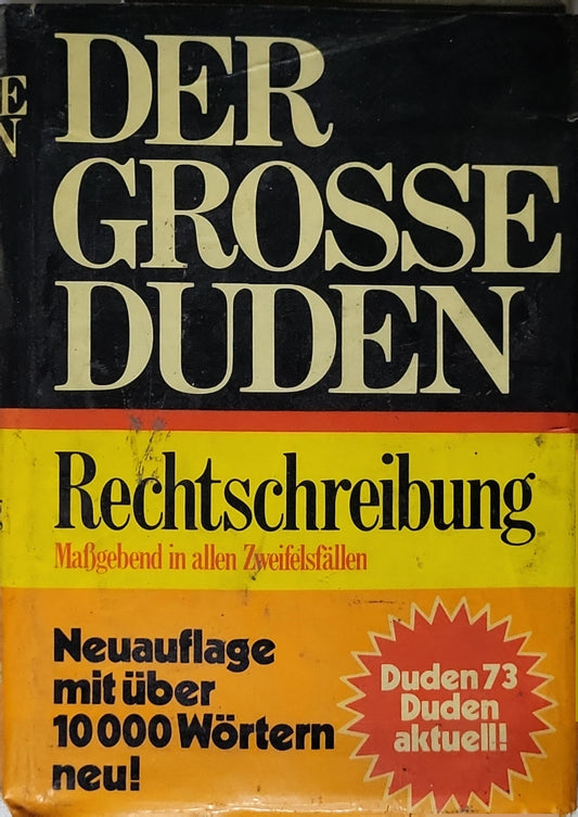 Der Große Duden: Rechtschreibung By Dudenredaktion