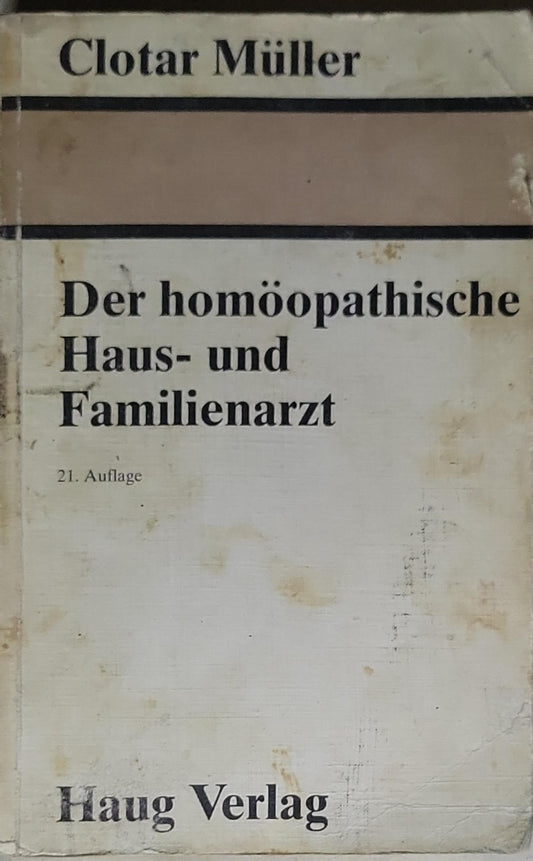 Der homöopathische Haus- und Familienarzt