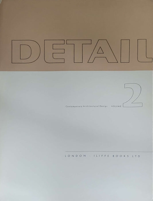 Detail. Contemporary Architectural Design. Volume 2: (edited by Konrad Gatz)