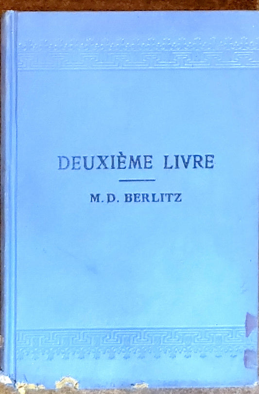 DEUXIÈME LIVRE