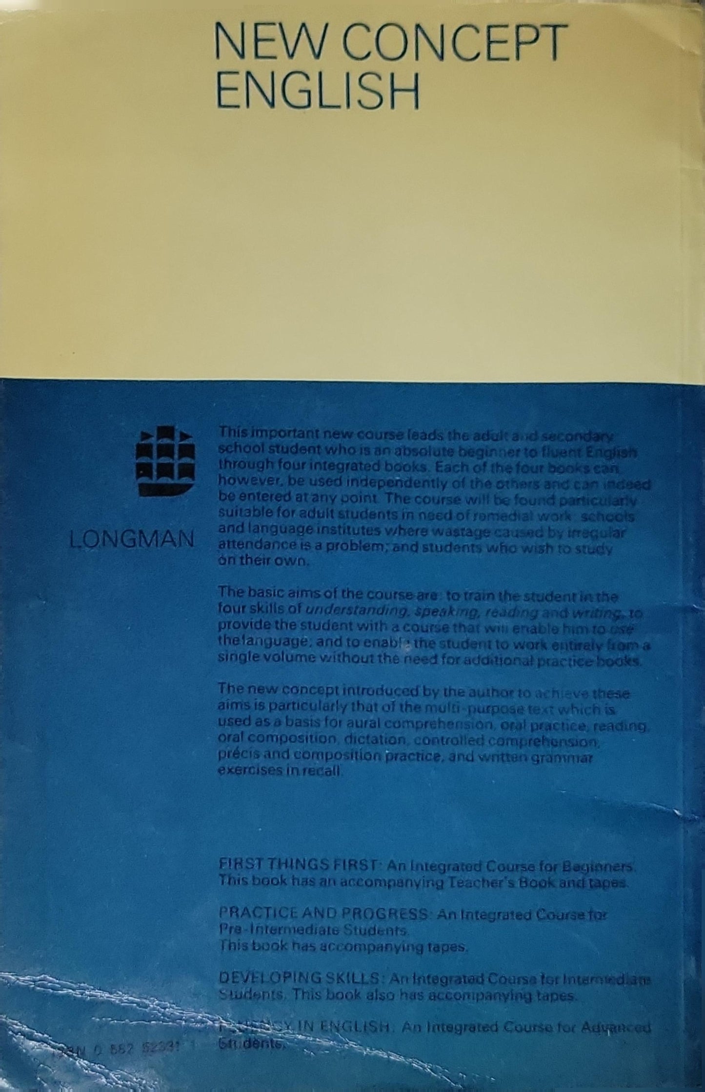 DEVELOPING SKILLS: AN INTEGRATED COURSE FOR INTERMEDIATE STUDENTS By L. G. ALEXANDER