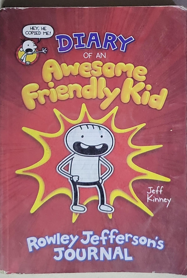 Diary of an Awesome Friendly Kid: Rowley Jefferson's Journal By Jeff ...