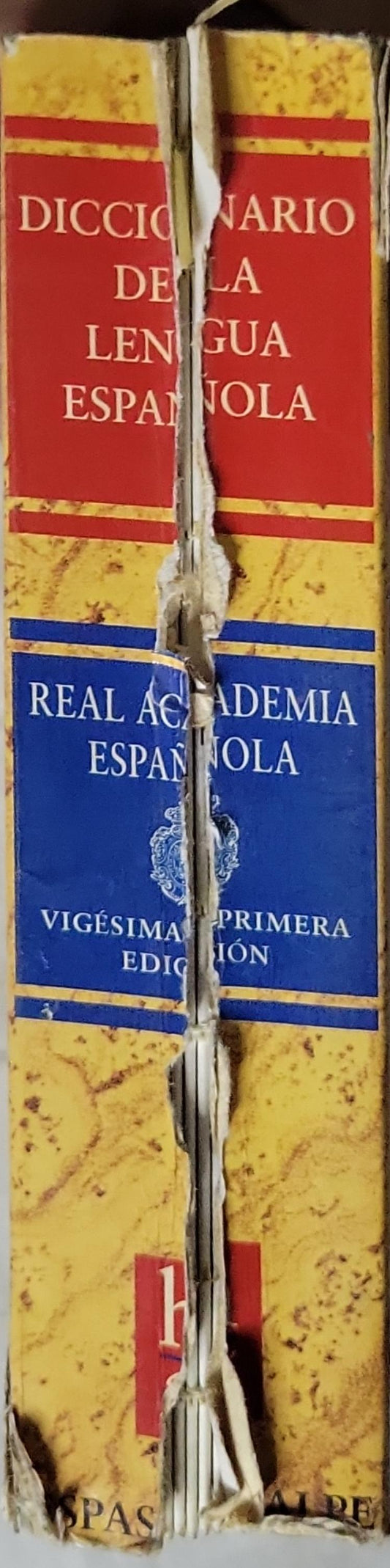 Diccionario de la lengua española: Vigésima Primera Edición By Real Academia Española