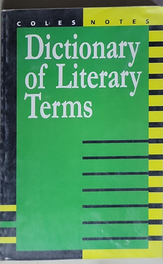 Dictionary of Literary Terms