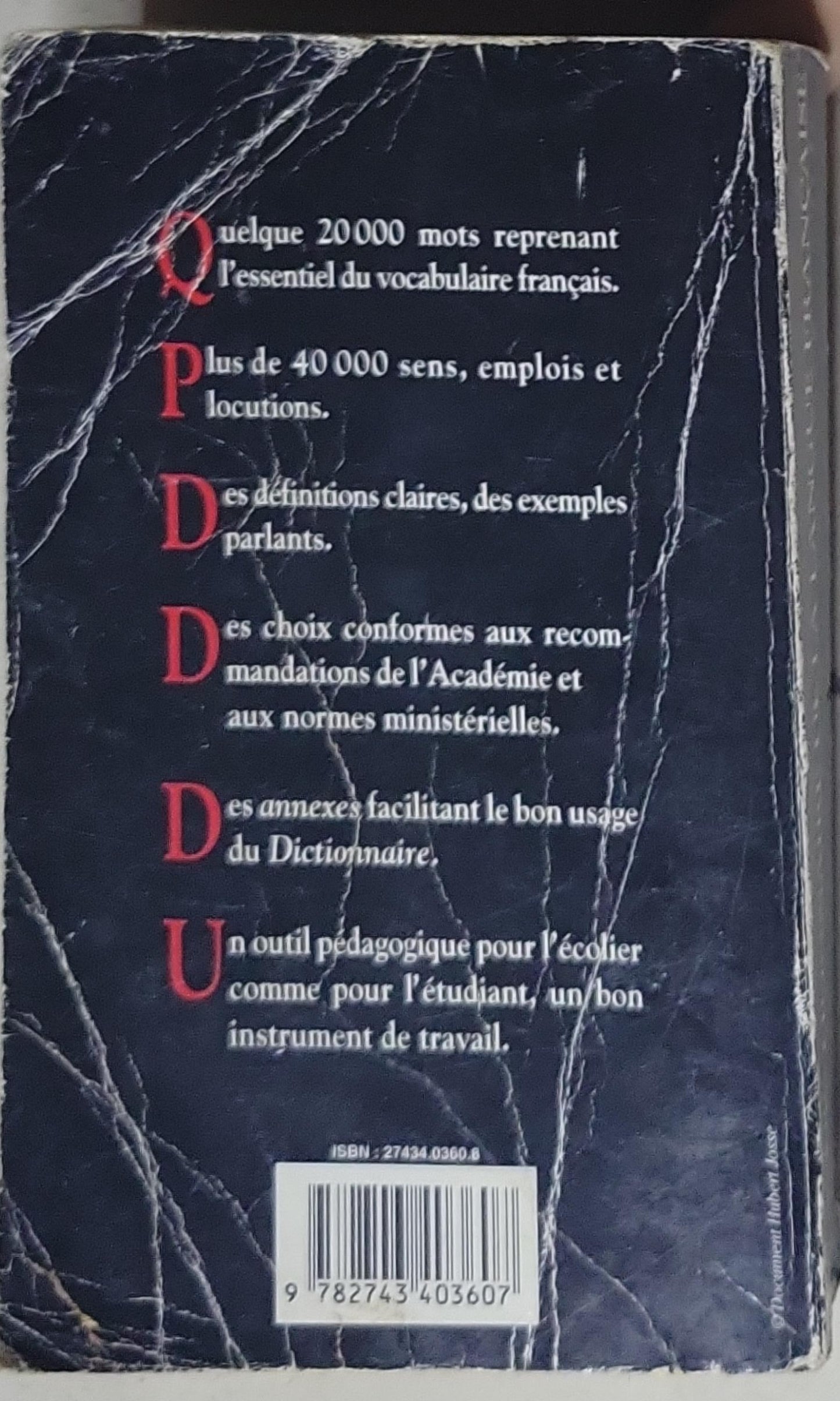 DICTIONNAIRE DE LA LANGUE FRANÇAISE: Plus de 40 000 sens, emplois et locutions