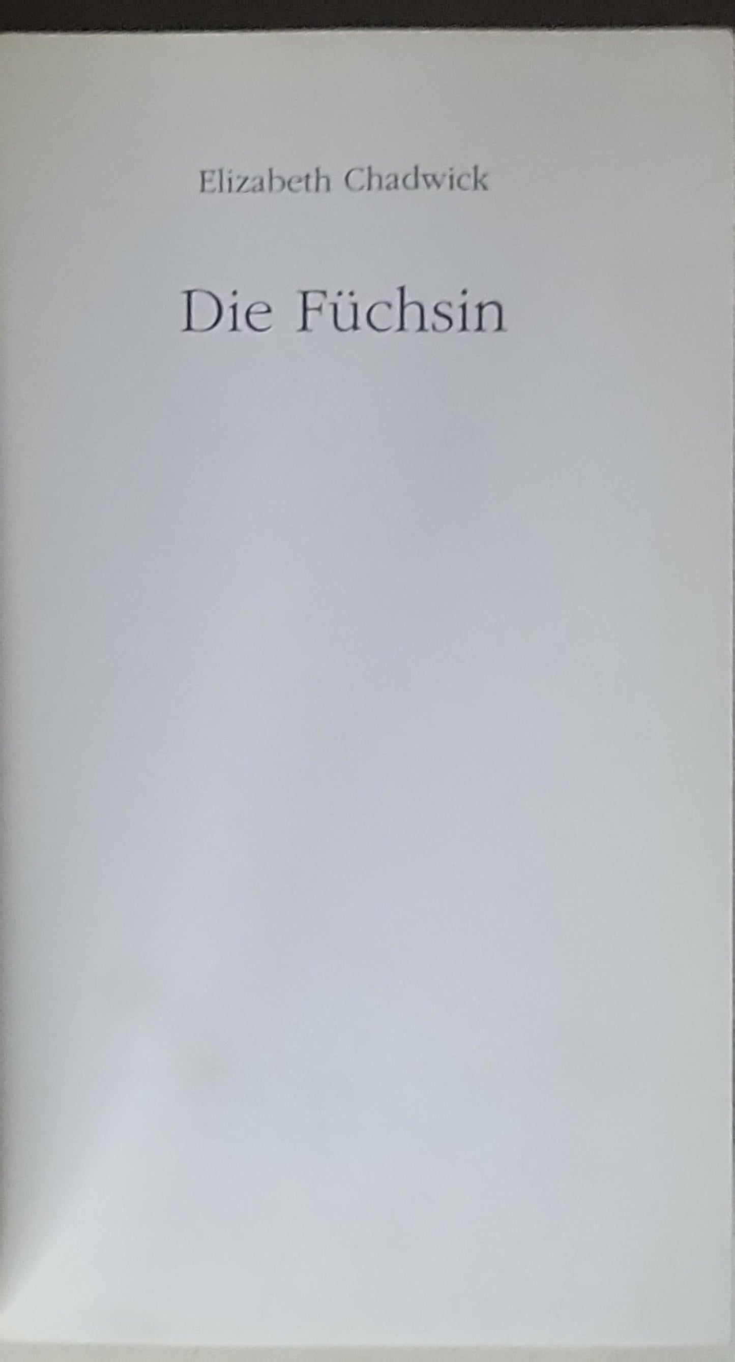 Die Füchsin