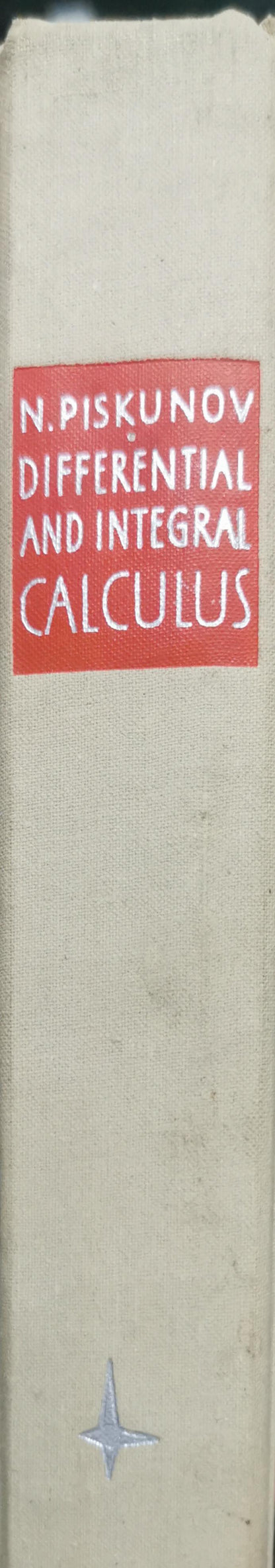 Differential and Integral Calculus By N. Piskunov