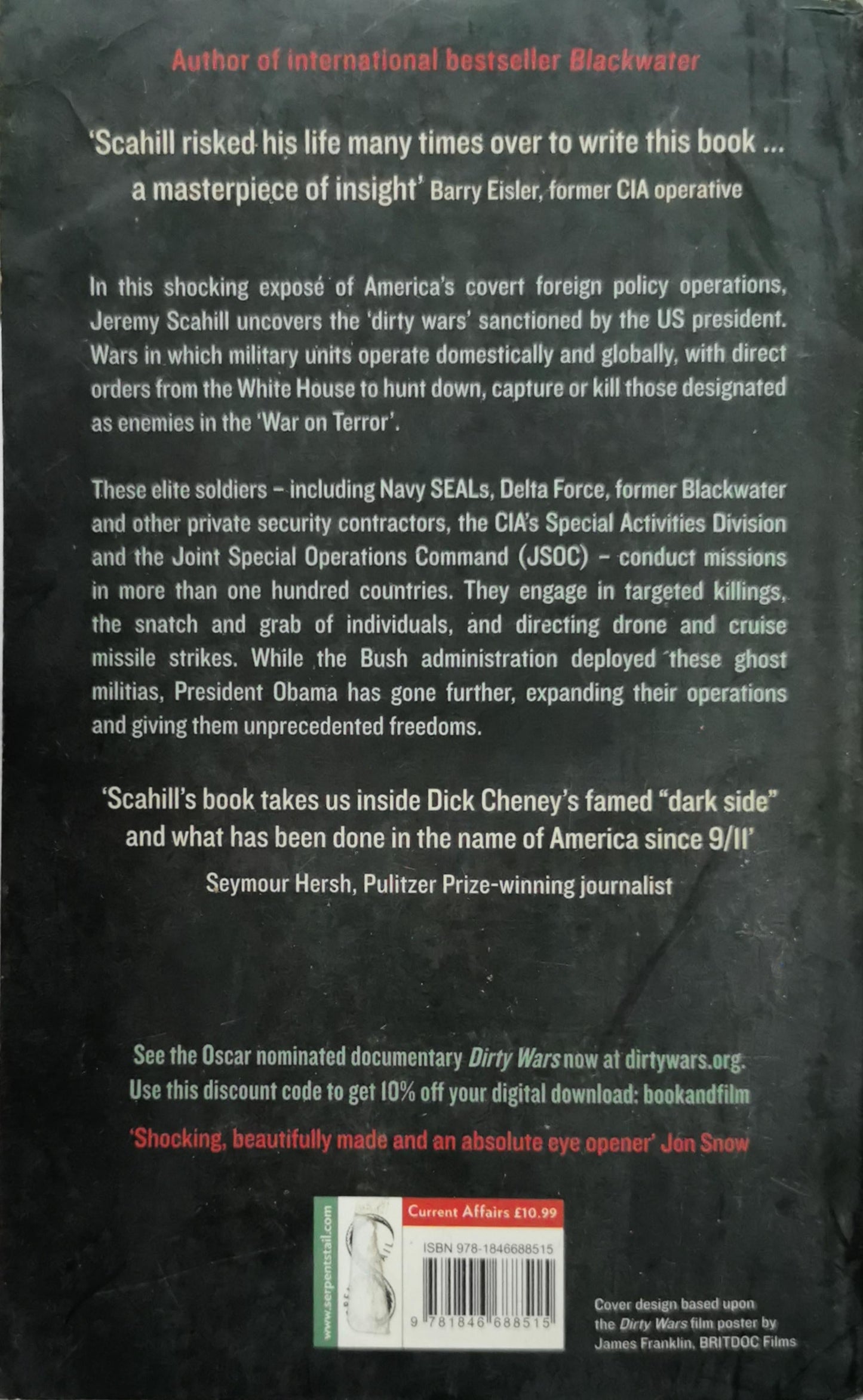 Dirty Wars: The World Is a Battlefield By Jeremy Scahill