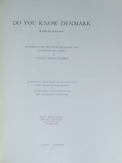 Do You Know Denmark: Kender De Danmark?