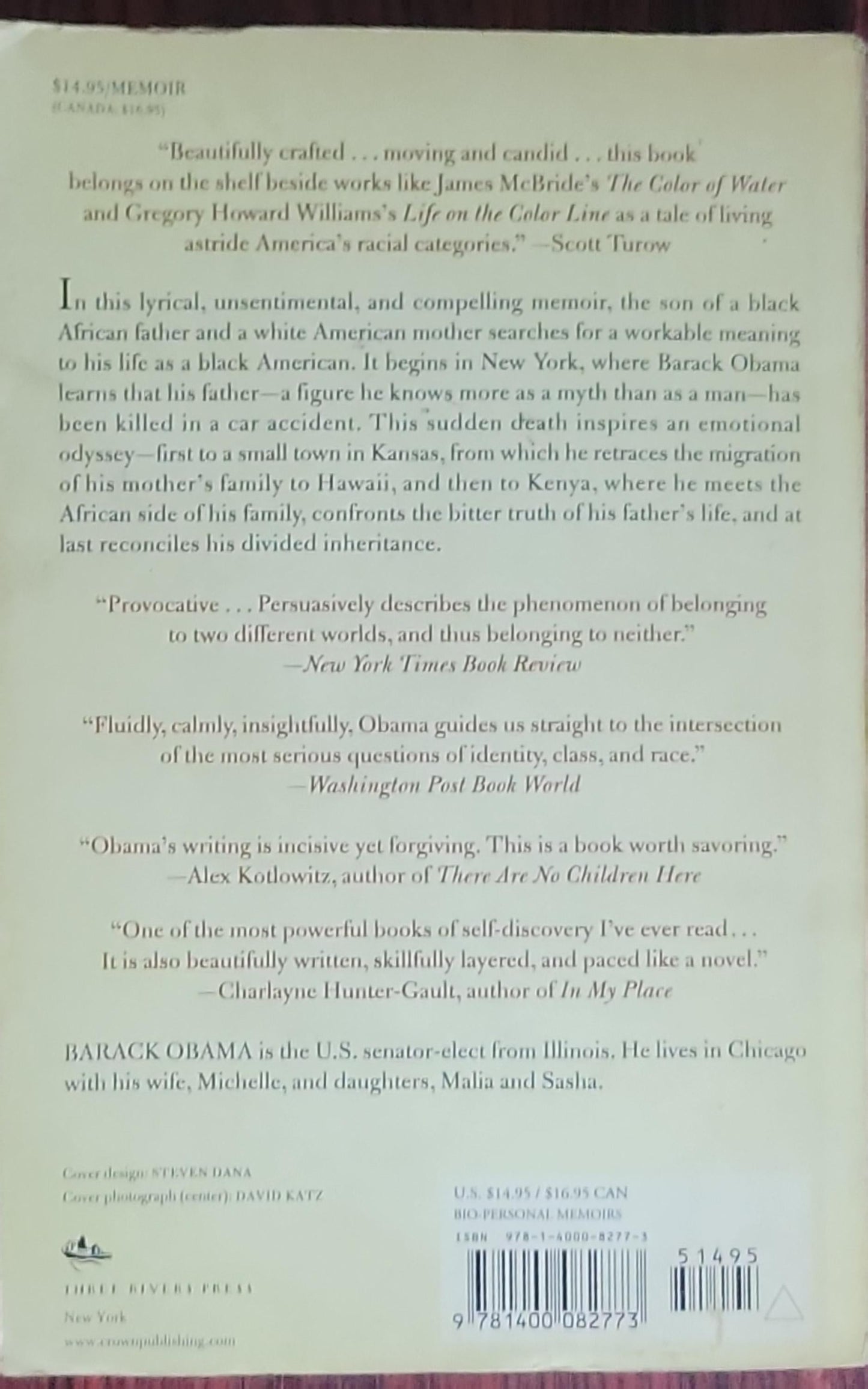 Dreams from My Father: A Story of Race and Inheritance