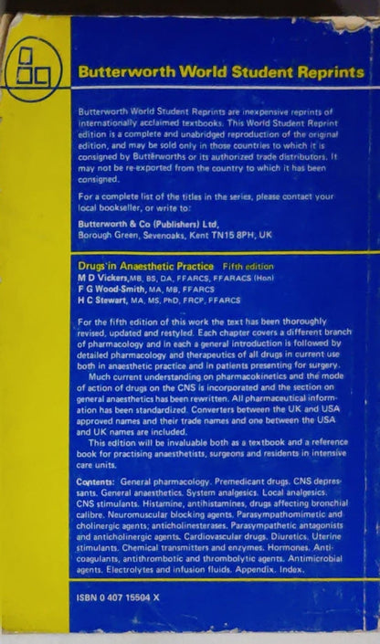 Drugs in Anaesthetic Practice: Fifth edition