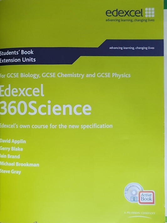 Edexcel 360 Science: Students' Book Extension Units / Students' Book Extension Units