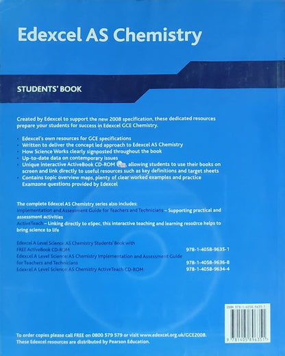 Edexcel AS Chemistry