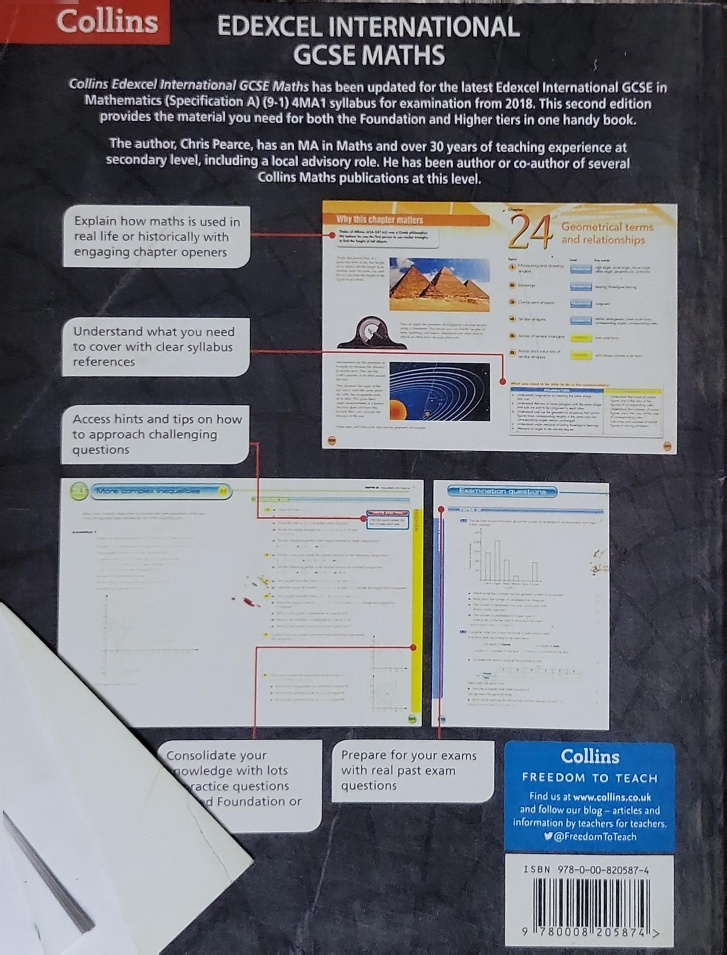Edexcel International GCSE Maths By Chris Pearce