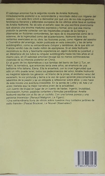 El sabotage amoroso