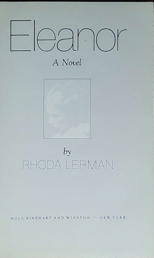 Eleanor: A Novel