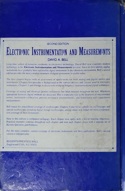 Electronic Instrumentation and Measurements By David A. Bell