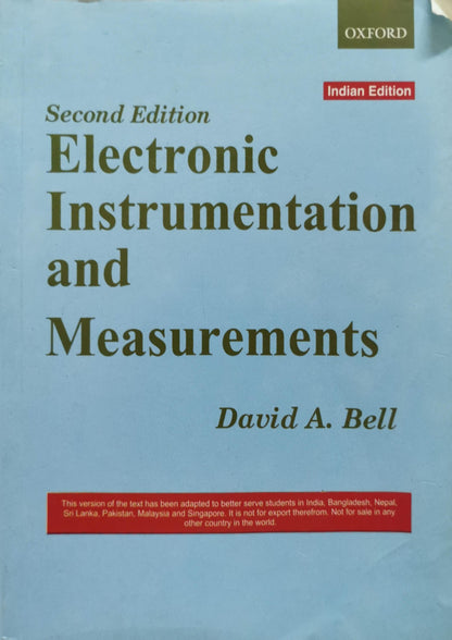 Electronic Instrumentation and Measurements: Second Edition (Indian Edition) By David A. Bell