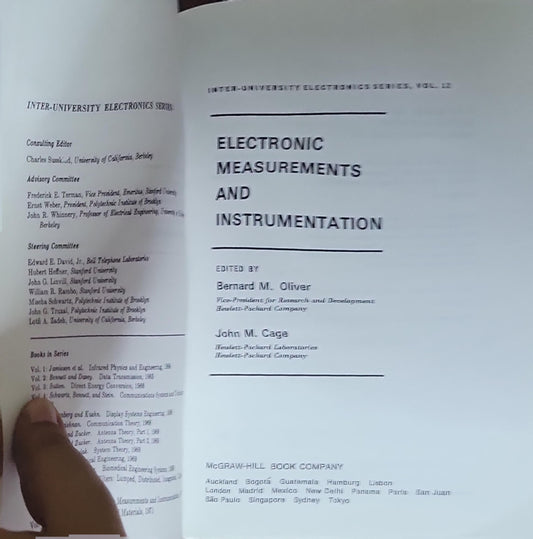 Electronic Measurements and Instrumentation