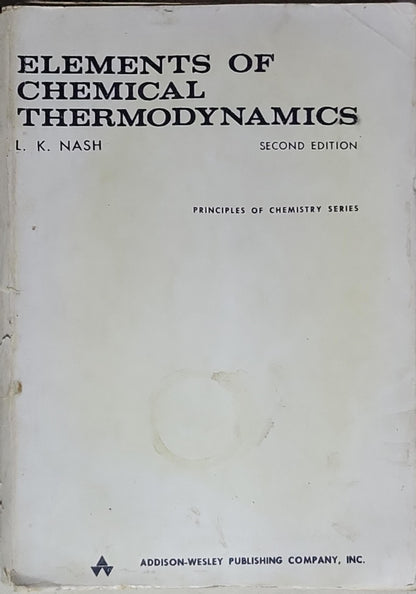 Elements of Chemical Thermodynamics: Second Edition
