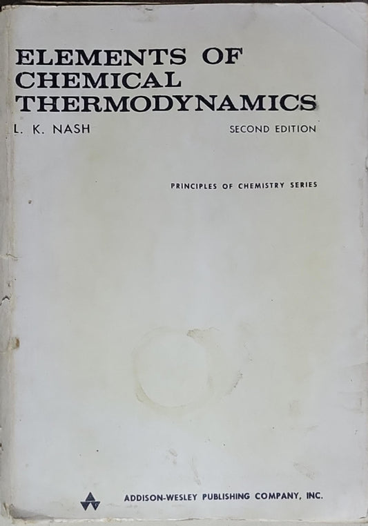 Elements of Chemical Thermodynamics: Second Edition