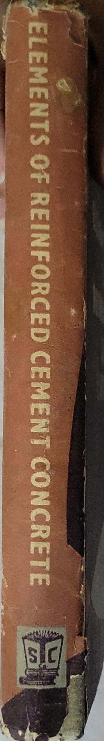 Elements of Reinforced Cement Concrete By K. L. Bhanot and P. N. Kapoor