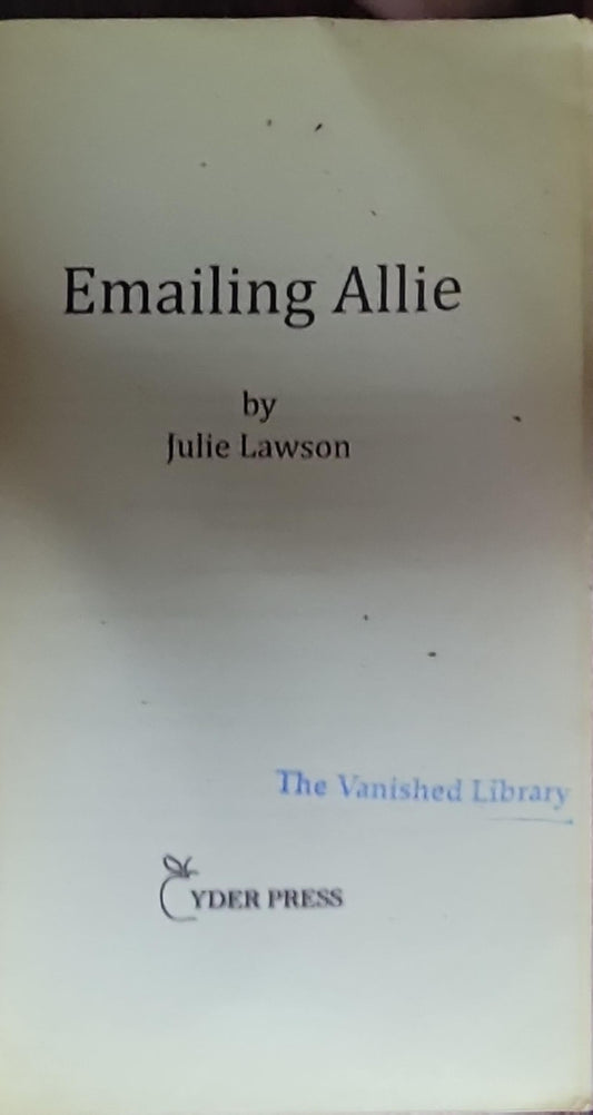 Emailing Allie