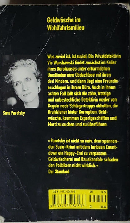 Engel im Schacht: EIN VIC WARSHAWSKI KRIMINALROMAN By Sara Paretsky