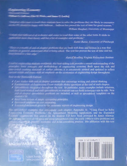 Engineering Economy: Thirteenth Edition