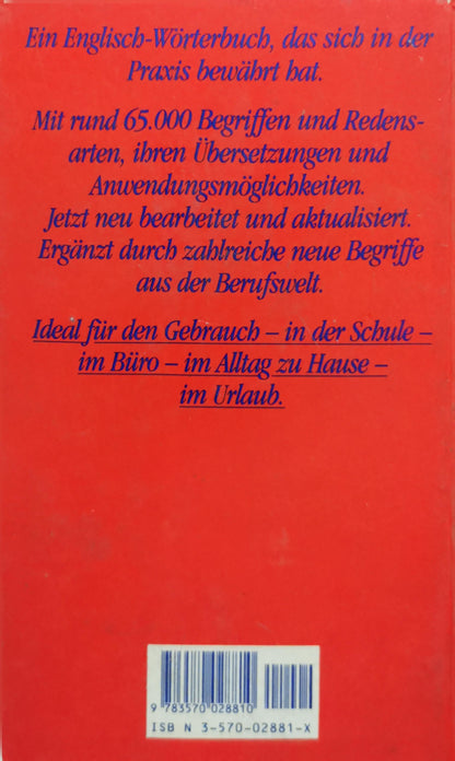 Englisch-Deutsch Deutsch-Englisch: Bearbeitete Neuauflage