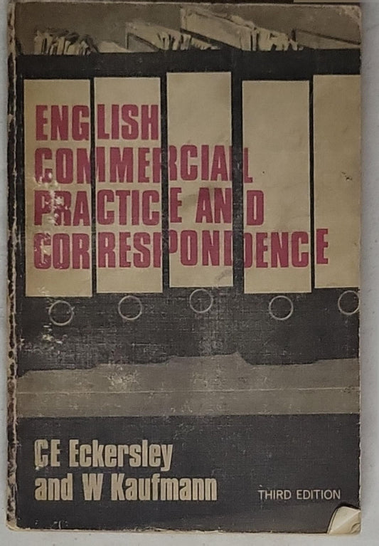 English Commercial Practice and Correspondence: Third Edition