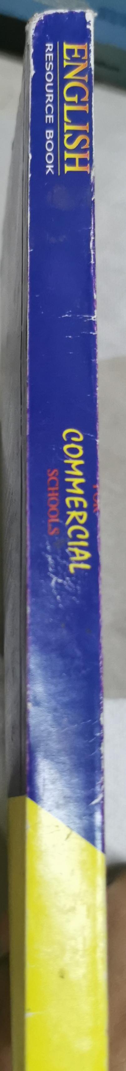 ENGLISH RESOURCE BOOK FOR COMMERCIAL SCHOOLS