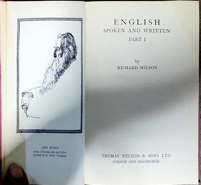 ENGLISH SPOKEN AND WRITTEN PART I