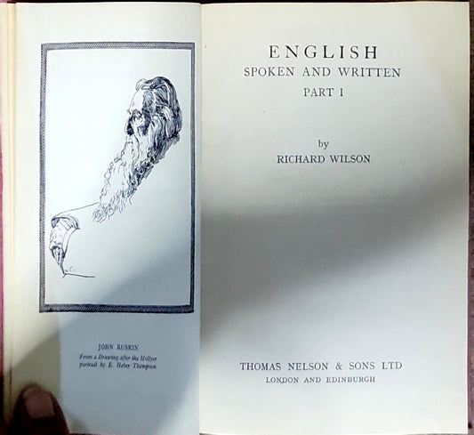 ENGLISH SPOKEN AND WRITTEN PART I