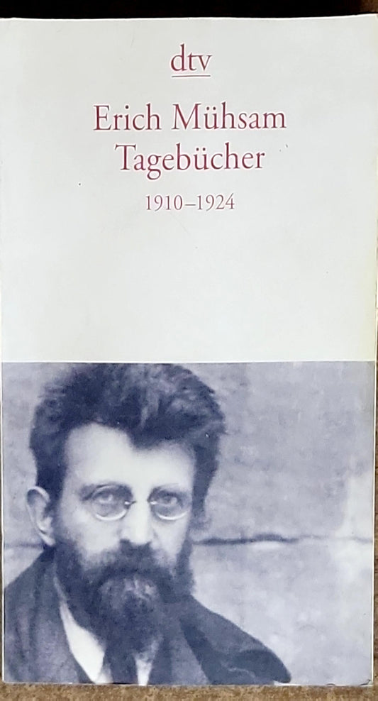 Erich Mühsam Tagebücher: 1910–1924