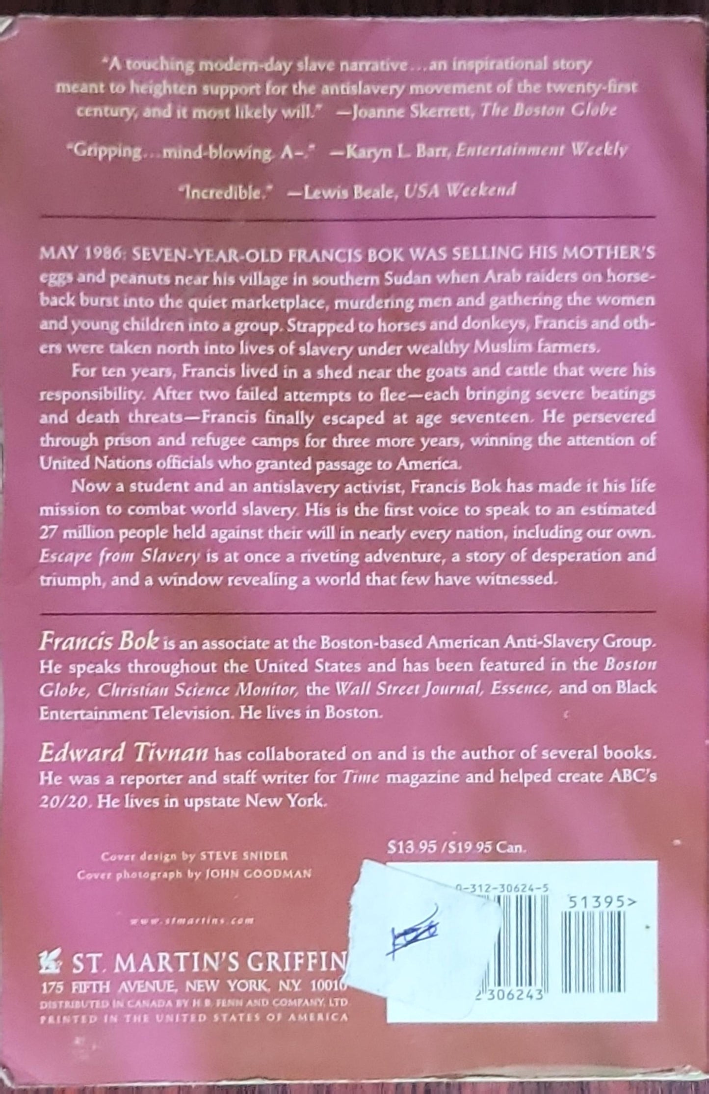 Escape from Slavery: The true story of my ten years in captivity—and my journey to freedom in America