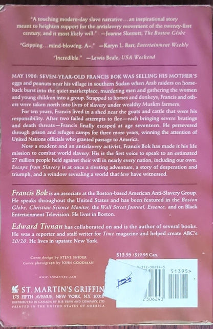 Escape from Slavery: The true story of my ten years in captivity—and my journey to freedom in America