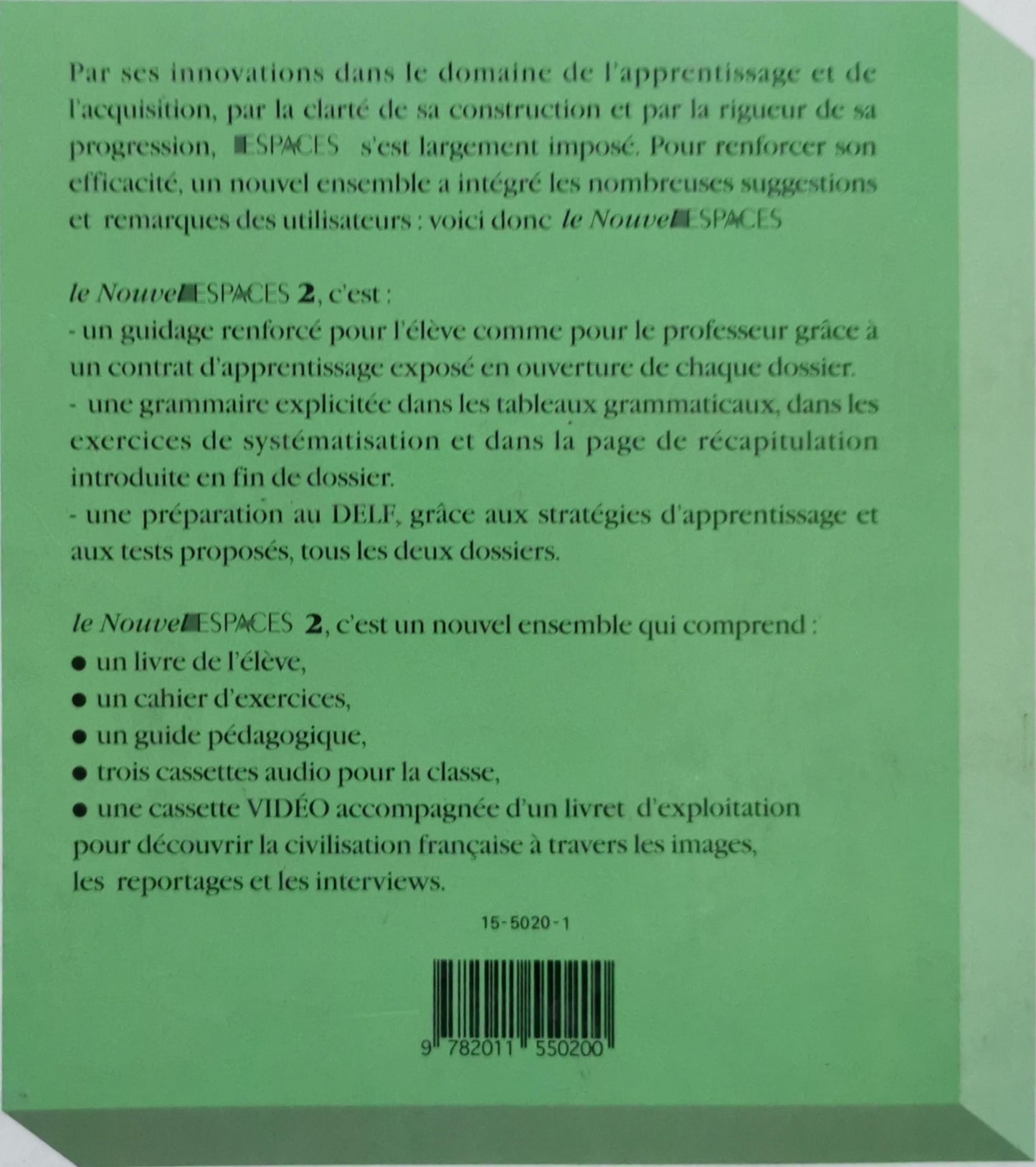 Espaces 2: Le nouvel ESPACES 2