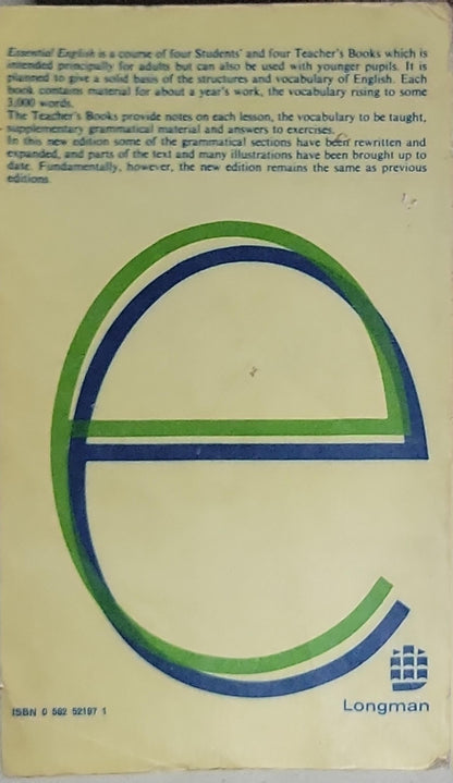 Essential English for Foreign Students: Students' Book 1